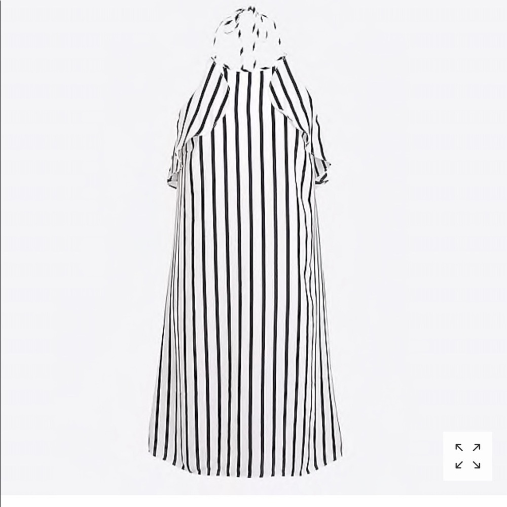 J.Crew Striped Halter Dress 👗 - Picture 2 of 7